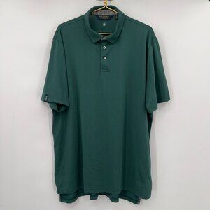 Polo Golf Ralph Lauren Men’s Performance Polo Shirt Green Wicking Fabric Size XL